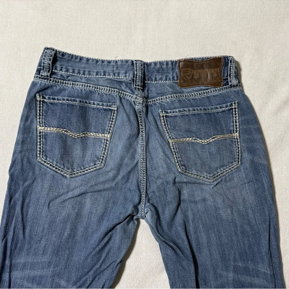 Rock and‎ Roll Cowboy Double Barrel Relaxed Straight Leg Jean Mens 32x27